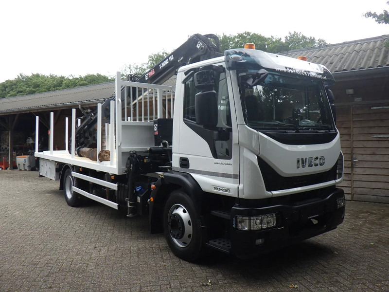 Iveco EuroCargo 140 250 / 6 cilinder / Manual / Bladgeveerd / Hiab X-HIDUO 158 / Radiografisch / Drilling / Winch - Sunkvežimis su kranu: foto 2 Iveco EuroCargo 140 250 / 6 cilinder / Manual / Bladgeveerd / Hiab X-HIDUO 158 / Radiografisch / Drilling / Winch - Sunkvežimis su kranu: foto 2