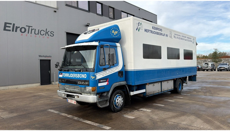 DAF 45 ATI 150 (BELGIAN TRUCK / STEEL SUSP. / LAMES / PERFECT CONDITION / LIFT) - Furgonas sunkvežimis: foto 1 DAF 45 ATI 150 (BELGIAN TRUCK / STEEL SUSP. / LAMES / PERFECT CONDITION / LIFT) - Furgonas sunkvežimis: foto 1