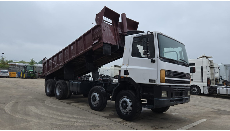 DAF 85 CF 340 (EURO 2 / MANUAL PUMP / STEEL SUSP. / POSSIBLE AS CHASSIS / 8X4) - Savivartis sunkvežimis: foto 3 DAF 85 CF 340 (EURO 2 / MANUAL PUMP / STEEL SUSP. / POSSIBLE AS CHASSIS / 8X4) - Savivartis sunkvežimis: foto 3