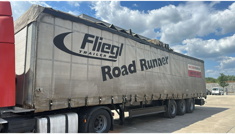 Fliegl SDS350 (BPW AXLES / DISC BRAKES) - Tentinė puspriekabė: foto 1 Fliegl SDS350 (BPW AXLES / DISC BRAKES) - Tentinė puspriekabė: foto 1