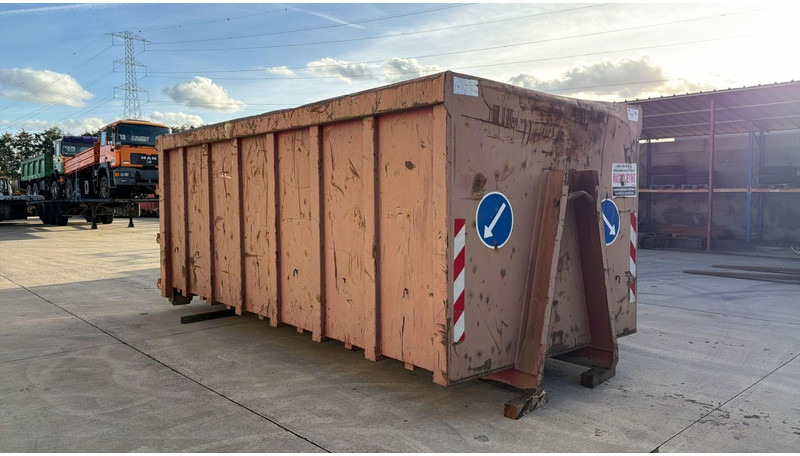 HOOK CONTAINER HAAKCONTAINER (25M³ / 5.50M X 2M X 2.30M) - Užtraukiamas konteineris: foto 2 HOOK CONTAINER HAAKCONTAINER (25M³ / 5.50M X 2M X 2.30M) - Užtraukiamas konteineris: foto 2