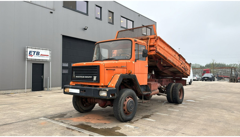 Iveco Magirus 160 - 15 (GRAND PONT / LAMES / 4X4) - Savivartis sunkvežimis: foto 1 Iveco Magirus 160 - 15 (GRAND PONT / LAMES / 4X4) - Savivartis sunkvežimis: foto 1