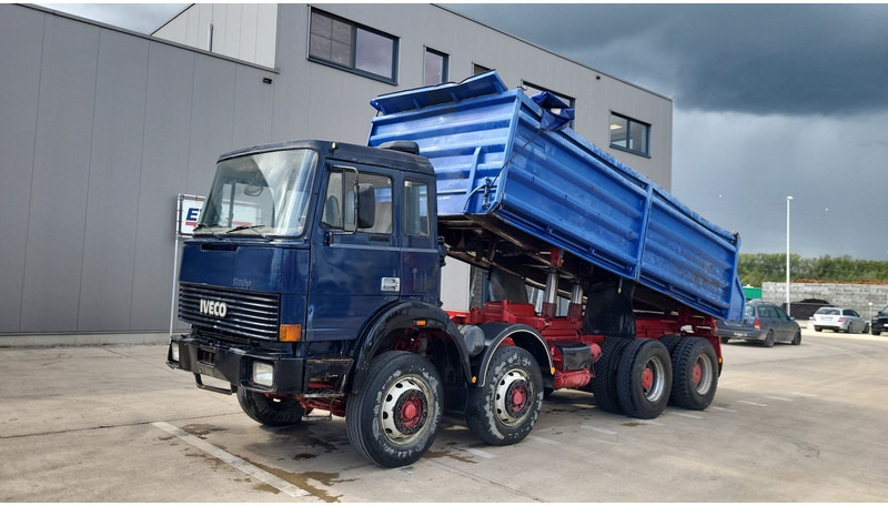 Iveco Magirus 340-34 (GRAND PONT / LAMES / POMPE MANUELLE / PARFAIT) - Savivartis sunkvežimis: foto 1 Iveco Magirus 340-34 (GRAND PONT / LAMES / POMPE MANUELLE / PARFAIT) - Savivartis sunkvežimis: foto 1