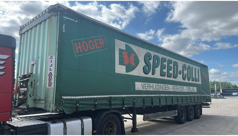 Krone SDP27 (BPW AXLES / DISC BRAKES / BELGIAN TRAILER / GOOD TYRES) - Tentinė puspriekabė: foto 1 Krone SDP27 (BPW AXLES / DISC BRAKES / BELGIAN TRAILER / GOOD TYRES) - Tentinė puspriekabė: foto 1