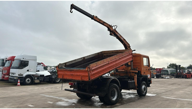MAN 17.192 (4X4 / BIG AXLE / STEEL SUSPENSION / 8 TON CRANE) - Savivartis sunkvežimis, Sunkvežimis su kranu: foto 5 MAN 17.192 (4X4 / BIG AXLE / STEEL SUSPENSION / 8 TON CRANE) - Savivartis sunkvežimis, Sunkvežimis su kranu: foto 5