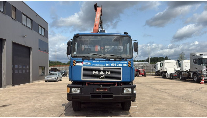 MAN 35.362 (6 CYLINDER / MANUAL PUMP / 8X4 / FALFINGER CRANE PK80 / STEEL SUSP.) - Savivartis sunkvežimis, Sunkvežimis su kranu: foto 2 MAN 35.362 (6 CYLINDER / MANUAL PUMP / 8X4 / FALFINGER CRANE PK80 / STEEL SUSP.) - Savivartis sunkvežimis, Sunkvežimis su kranu: foto 2