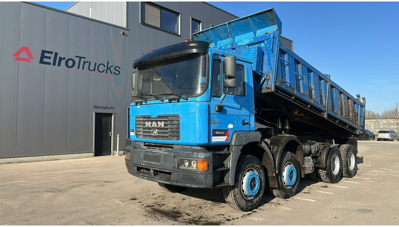 MAN 35.364 (STEEL SUSP. / 6 CYLINDER / BIG AXLE / EURO 2 / MEILLER TIPPER) - Savivartis sunkvežimis: foto 1 MAN 35.364 (STEEL SUSP. / 6 CYLINDER / BIG AXLE / EURO 2 / MEILLER TIPPER) - Savivartis sunkvežimis: foto 1