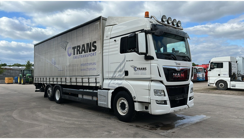 MAN TGX 26.400 (EURO 6 / 6X2 / LIFT / HAYON / BELGIAN TRUCK / GUTE ZUSTAND !! / 8.40 BOX LENGTH) - Tentinis sunkvežimis: foto 2 MAN TGX 26.400 (EURO 6 / 6X2 / LIFT / HAYON / BELGIAN TRUCK / GUTE ZUSTAND !! / 8.40 BOX LENGTH) - Tentinis sunkvežimis: foto 2