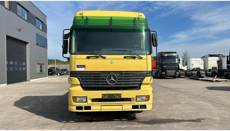 Mercedes-Benz ACTROS 2543 (EPS / 3 PEDALES / LAMES DEVANT / STEEL FRONT / PARFAIT ETAT !! / V6) - Platforminis/ Bortinis sunkvežimis: foto 3 Mercedes-Benz ACTROS 2543 (EPS / 3 PEDALES / LAMES DEVANT / STEEL FRONT / PARFAIT ETAT !! / V6) - Platforminis/ Bortinis sunkvežimis: foto 3