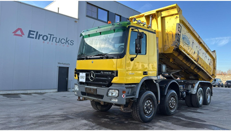 Mercedes-Benz Actros 4141 (8X8 / LAMES / GRAND PONT / V6 / BOITE MANUELLE / MANUAL GEARBOX) - Savivartis sunkvežimis: foto 1 Mercedes-Benz Actros 4141 (8X8 / LAMES / GRAND PONT / V6 / BOITE MANUELLE / MANUAL GEARBOX) - Savivartis sunkvežimis: foto 1
