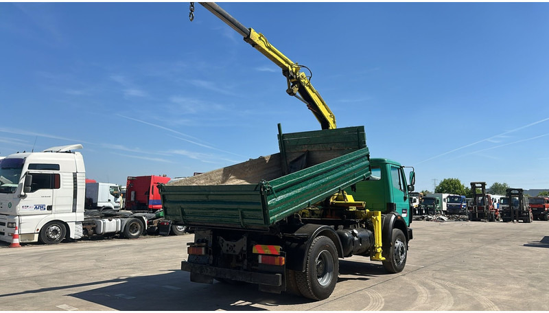 Mercedes-Benz SK 1722 (4X4 / LAMES / GRAND PONT / GRUE / TRES PROPRE / BIG HUB / STEEL SUSP. / V6) - Savivartis sunkvežimis, Sunkvežimis su kranu: foto 5 Mercedes-Benz SK 1722 (4X4 / LAMES / GRAND PONT / GRUE / TRES PROPRE / BIG HUB / STEEL SUSP. / V6) - Savivartis sunkvežimis, Sunkvežimis su kranu: foto 5