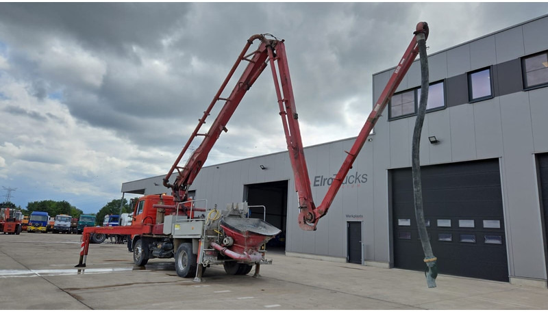 Betono siurblys Mercedes-Benz SK 1824 (V6 / LAMES / GRAND PONT / PUTZMEISTER 24M/  JOYSTICK / RADIO): foto 7