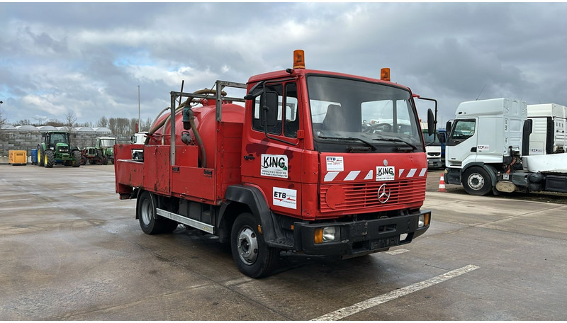 Mercedes-Benz SK 814 (VIDANGEUR / VACUUM / AUXILAIRY / SPER / STEEL SUSP. / LAMES) - Asenizatorius: foto 3 Mercedes-Benz SK 814 (VIDANGEUR / VACUUM / AUXILAIRY / SPER / STEEL SUSP. / LAMES) - Asenizatorius: foto 3