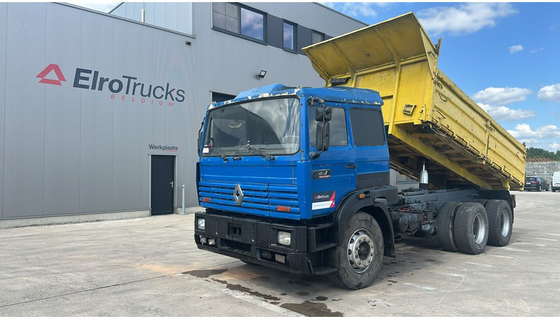 Renault G 330 Manager (GRAND PONT / LAMES / POMPE MANUELLE / MANUAL PUMP) - Savivartis sunkvežimis: foto 1 Renault G 330 Manager (GRAND PONT / LAMES / POMPE MANUELLE / MANUAL PUMP) - Savivartis sunkvežimis: foto 1
