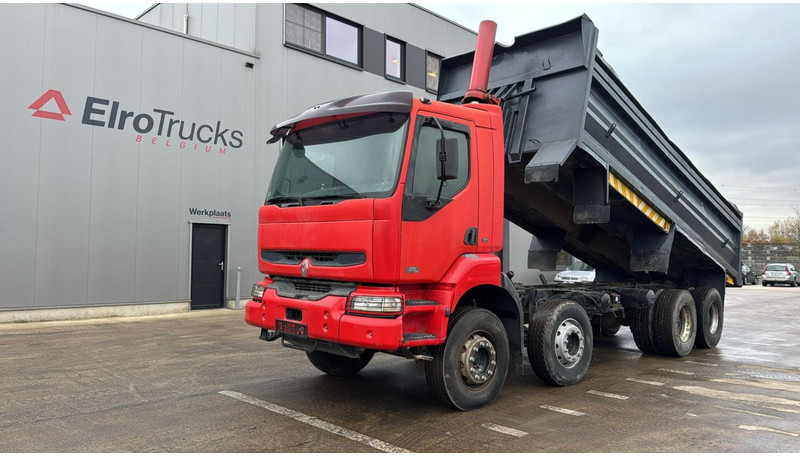 Renault Kerax 370 (LAMES / STEEL SUSP. / BIG AXLE / GRAND PONT / BOITE MANUELLE / MANUAL GEARBOX) - Savivartis sunkvežimis: foto 1 Renault Kerax 370 (LAMES / STEEL SUSP. / BIG AXLE / GRAND PONT / BOITE MANUELLE / MANUAL GEARBOX) - Savivartis sunkvežimis: foto 1