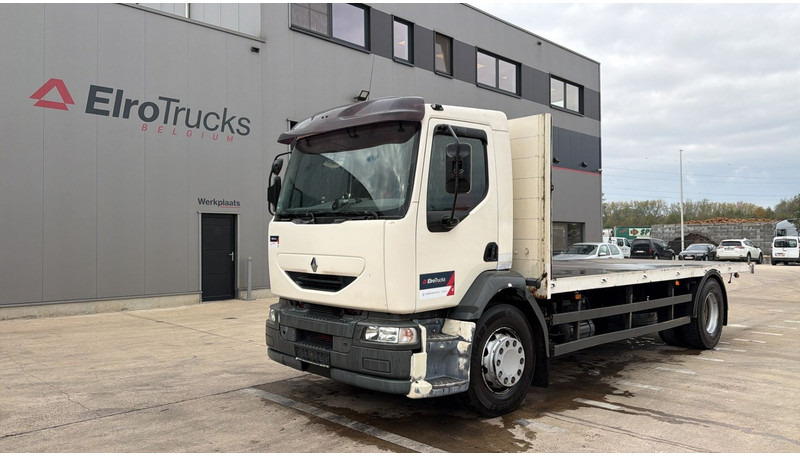 Renault Midlum 270 (18 TONNES / BOITE MANUELLE / MANUAL GEARBOX / GOOD CONDITION) - Platforminis/ Bortinis sunkvežimis: foto 1 Renault Midlum 270 (18 TONNES / BOITE MANUELLE / MANUAL GEARBOX / GOOD CONDITION) - Platforminis/ Bortinis sunkvežimis: foto 1
