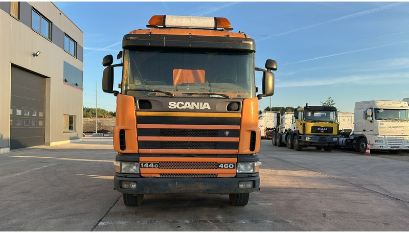 Scania 144-460 (BIG AXLE / GRAND PONT / LAMES / STEEL SUSP. / MANUAL GEARBOX / BOITE MANUELLE) - Savivartis sunkvežimis: foto 2 Scania 144-460 (BIG AXLE / GRAND PONT / LAMES / STEEL SUSP. / MANUAL GEARBOX / BOITE MANUELLE) - Savivartis sunkvežimis: foto 2