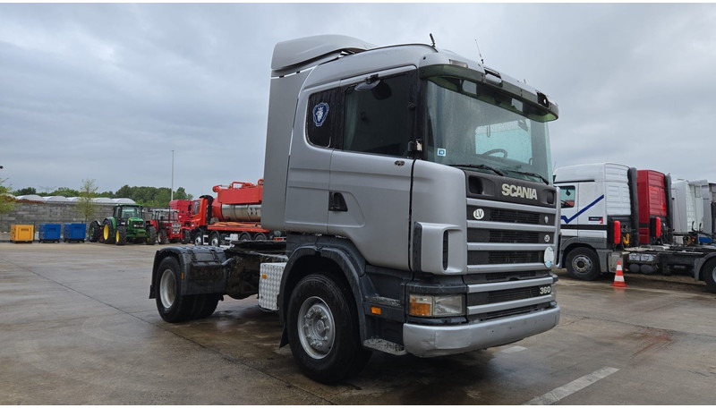 Scania 124 - 360 (POMPE MANUELLE / MANUAL PUMP / BOITE MANUELLE / MANUAL GEARBOX / AIRCO) - Vilkikas: foto 3 Scania 124 - 360 (POMPE MANUELLE / MANUAL PUMP / BOITE MANUELLE / MANUAL GEARBOX / AIRCO) - Vilkikas: foto 3