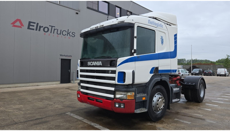 Scania P124 - 360 (POMPE MANUELLE / BOITE MANUELLE / MANUAL PUMP / MANUAL GEARBOX) - Vilkikas: foto 1 Scania P124 - 360 (POMPE MANUELLE / BOITE MANUELLE / MANUAL PUMP / MANUAL GEARBOX) - Vilkikas: foto 1