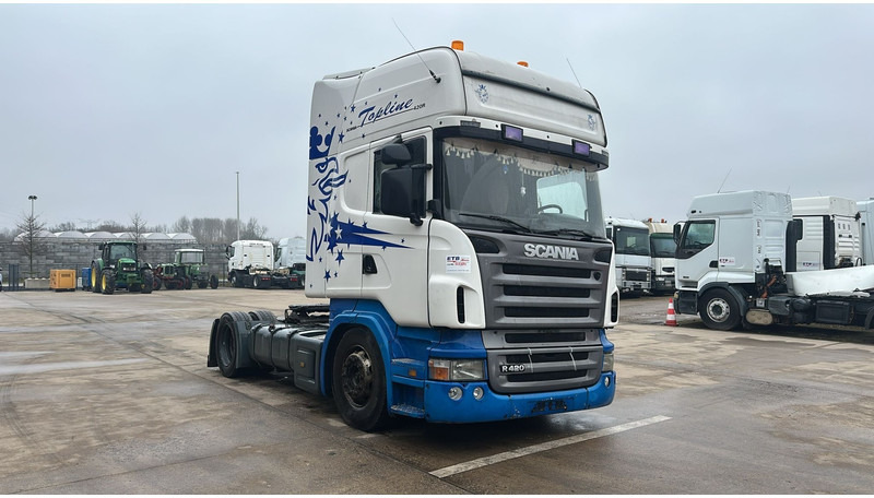 Scania R 420 (FOR PARTS / ENGINE RUNNING AND TRUCK DRIVING / MANUAL GEARBOX) - Vilkikas: foto 3 Scania R 420 (FOR PARTS / ENGINE RUNNING AND TRUCK DRIVING / MANUAL GEARBOX) - Vilkikas: foto 3