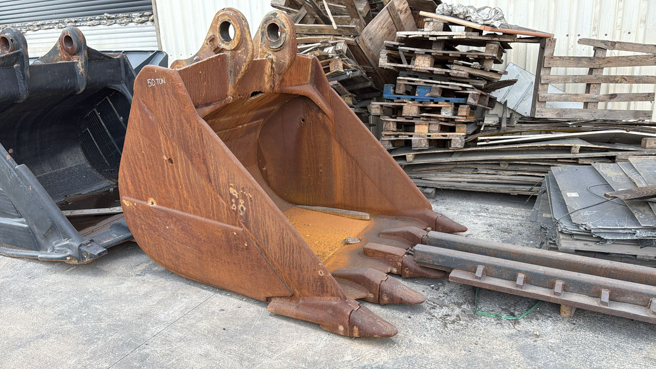 HITACHI Second Hand 50tons Bucket With Cheap Price - Ekskavatoriaus kaušas - Vikšrinis ekskavatorius: foto 1 HITACHI Second Hand 50tons Bucket With Cheap Price - Ekskavatoriaus kaušas - Vikšrinis ekskavatorius: foto 1