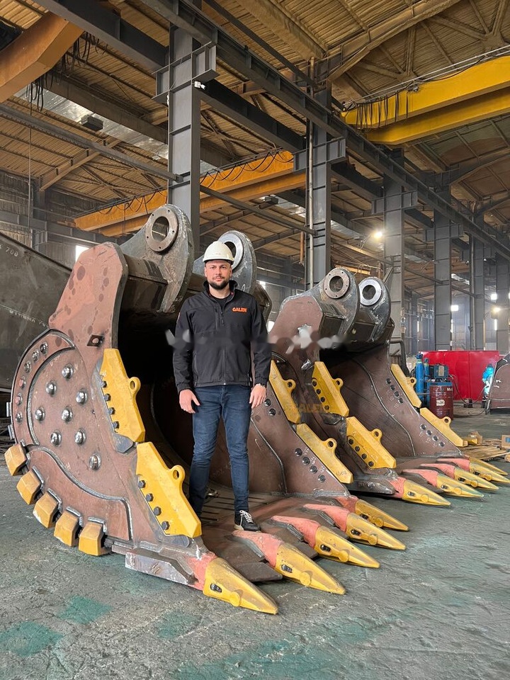 Komatsu PC1250 Extreme Heavy Duty Bucket - Ekskavatoriaus kaušas: foto 3 Komatsu PC1250 Extreme Heavy Duty Bucket - Ekskavatoriaus kaušas: foto 3