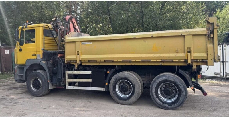 MAN 33/364 6x6 - Savivartis sunkvežimis, Sunkvežimis su kranu: foto 3 MAN 33/364 6x6 - Savivartis sunkvežimis, Sunkvežimis su kranu: foto 3