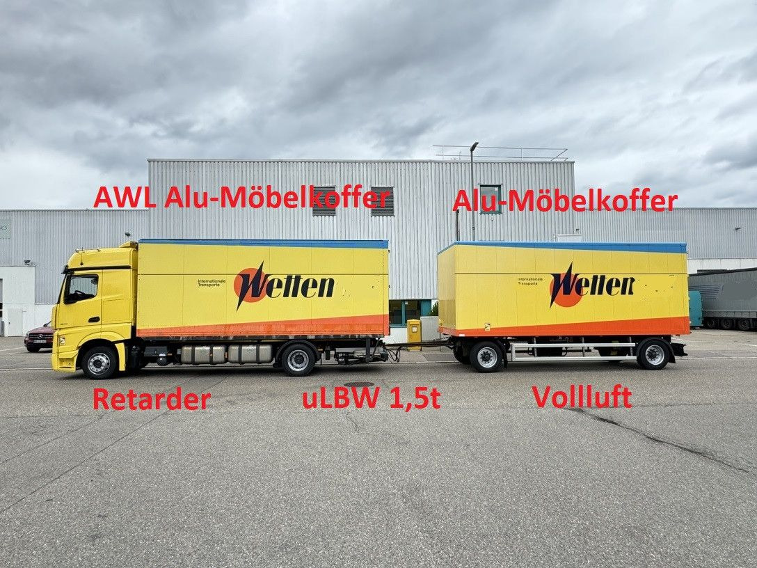Mercedes-Benz Actros 1848 LL Gr.Haus AWL-Möbelkoffer uLBW - Furgonas sunkvežimis: foto 2 Mercedes-Benz Actros 1848 LL Gr.Haus AWL-Möbelkoffer uLBW - Furgonas sunkvežimis: foto 2