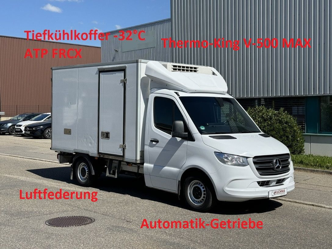Mercedes-Benz Sprinter 316 Tiefkühl 3,3m TK V-500 MAX Luftgef. - Furgonas šaldytuvas: foto 1 Mercedes-Benz Sprinter 316 Tiefkühl 3,3m TK V-500 MAX Luftgef. - Furgonas šaldytuvas: foto 1