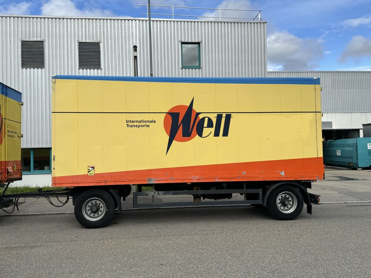 Genkopf 14t Alu-Möbelkoffer 7,1m BPW Luft ZS - Furgonas priekaba: foto 2 Genkopf 14t Alu-Möbelkoffer 7,1m BPW Luft ZS - Furgonas priekaba: foto 2