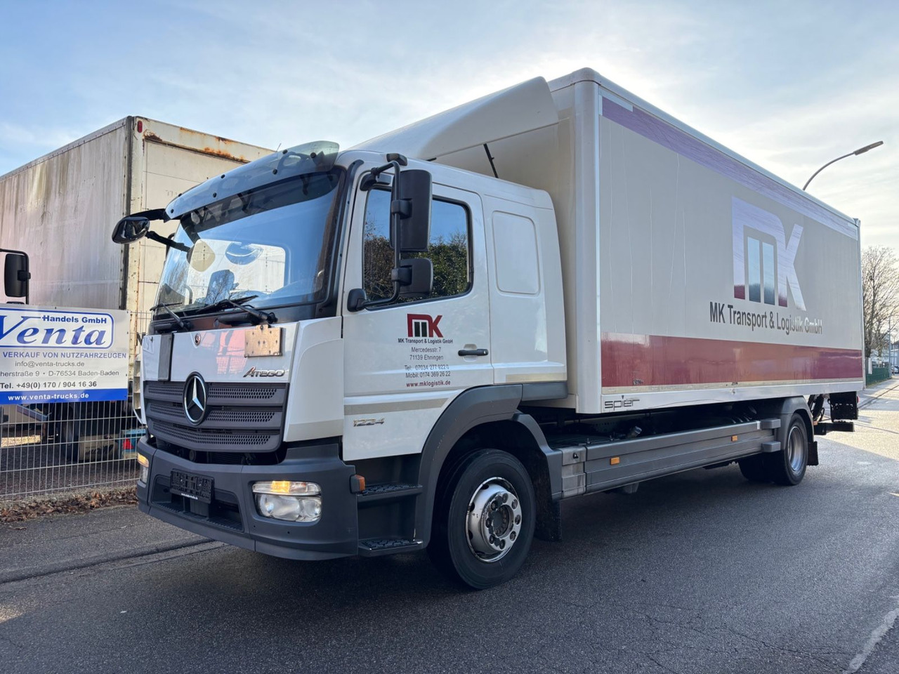 Mercedes-Benz Atego III 1224L, Euro-6, Klima, LBW - Furgonas sunkvežimis: foto 1 Mercedes-Benz Atego III 1224L, Euro-6, Klima, LBW - Furgonas sunkvežimis: foto 1