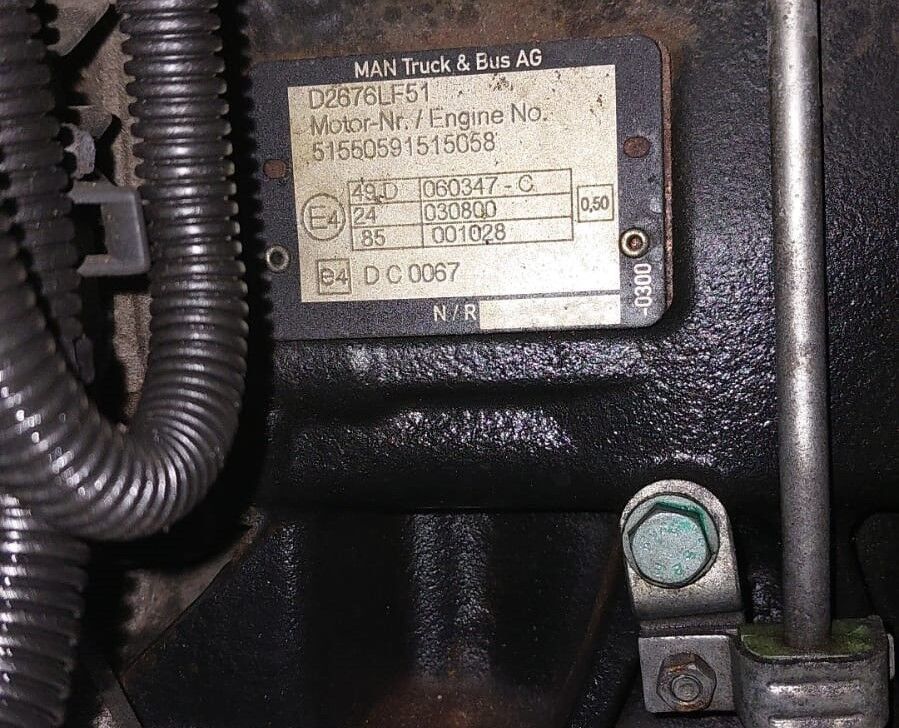 MAN TGX euro 6 D2676LF51 MAN TGX D2676LF51 truck - Variklis - Sunkvežimis: foto 1 MAN TGX euro 6 D2676LF51 MAN TGX D2676LF51 truck - Variklis - Sunkvežimis: foto 1