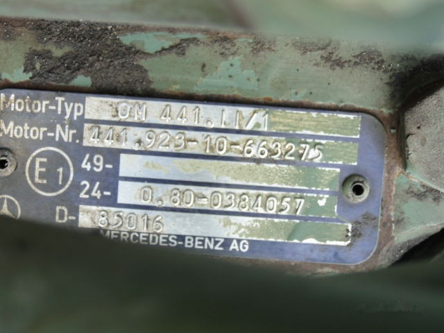 Mercedes-Benz OM441 - Variklis - Sunkvežimis: foto 2 Mercedes-Benz OM441 - Variklis - Sunkvežimis: foto 2