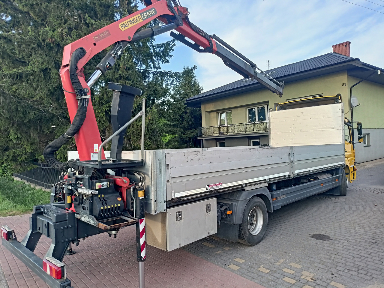 MERCEDES-BENZ Atego 1524 - Sunkvežimis su kranu: foto 2 MERCEDES-BENZ Atego 1524 - Sunkvežimis su kranu: foto 2