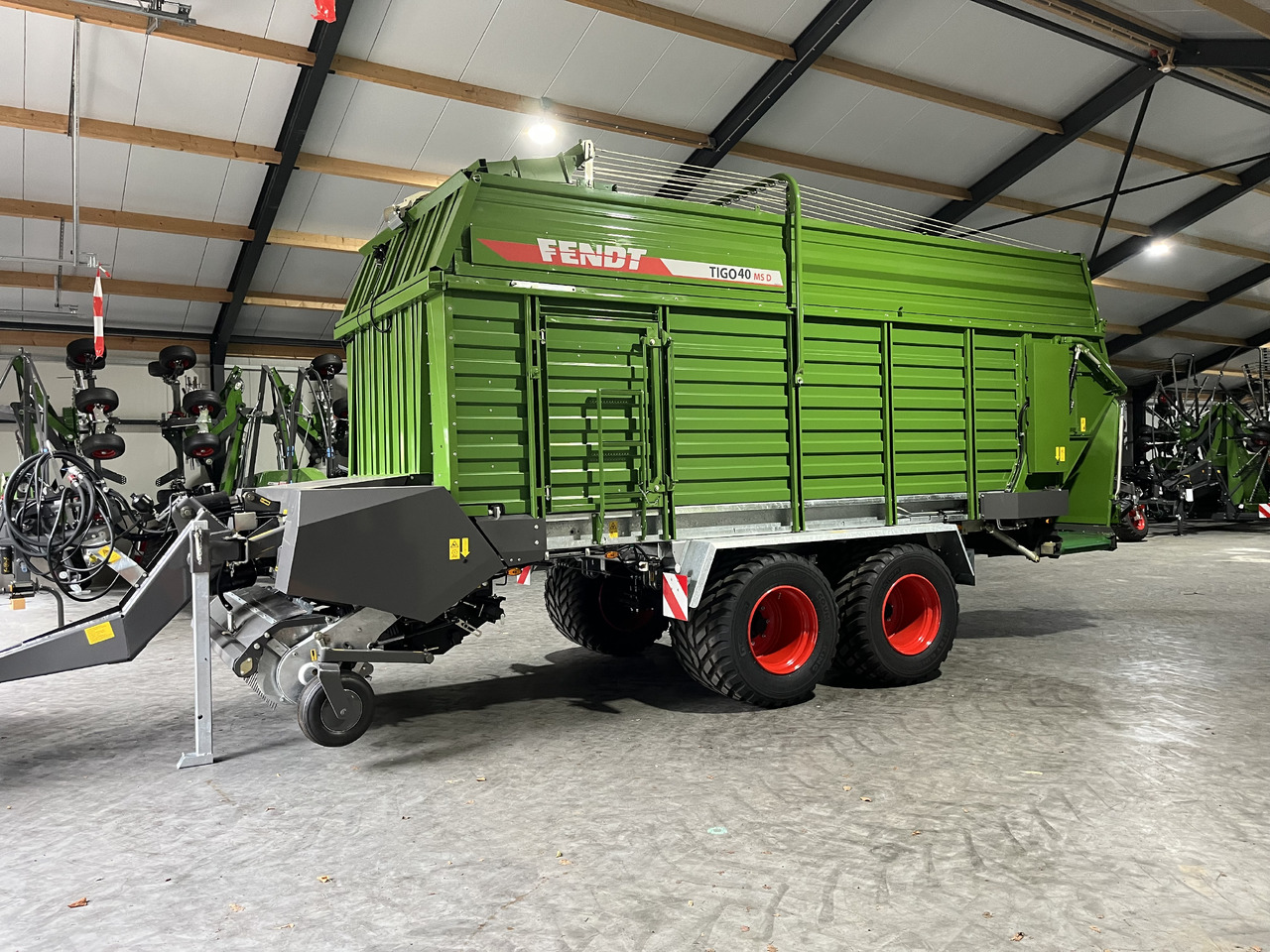 FENDT Tigo 40MSD - Pašarų kombainas: foto 2 FENDT Tigo 40MSD - Pašarų kombainas: foto 2