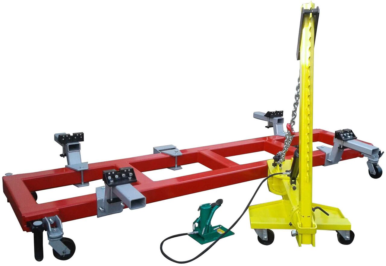 Tapka Bodywork Straightening Bench with Dozer (3000x920) / Tapka Karosserie Richtbank mit Dozer (3000x920) / Tapka Karosářská Rovnáci Lavička s Dozerem (3000x920) / Tapka Banc de Dreptare Caroserie cu - Vilkikas: foto 1 Tapka Bodywork Straightening Bench with Dozer (3000x920) / Tapka Karosserie Richtbank mit Dozer (3000x920) / Tapka Karosářská Rovnáci Lavička s Dozerem (3000x920) / Tapka Banc de Dreptare Caroserie cu - Vilkikas: foto 1