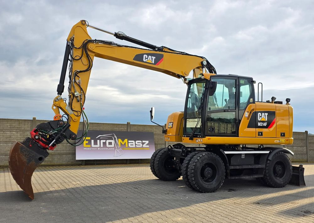 Caterpillar M314F, 2016 ROK, GŁOWICA ROTOTILT, 4400 MTH - Ratinis ekskavatorius: foto 2 Caterpillar M314F, 2016 ROK, GŁOWICA ROTOTILT, 4400 MTH - Ratinis ekskavatorius: foto 2