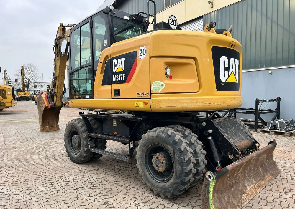 Caterpillar M317F, 2019 ROK, 5100 MTH, OIL QUICK - Ratinis ekskavatorius: foto 3 Caterpillar M317F, 2019 ROK, 5100 MTH, OIL QUICK - Ratinis ekskavatorius: foto 3