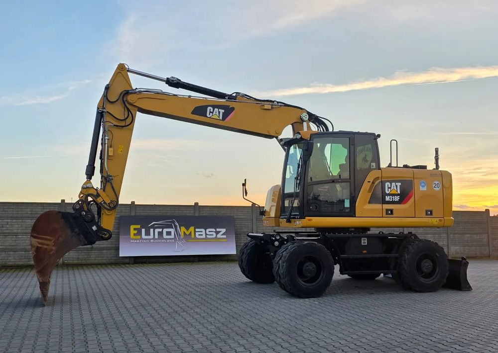 Caterpillar M318F, 2019 ROK, IMPORT NIEMCY - Ratinis ekskavatorius: foto 1 Caterpillar M318F, 2019 ROK, IMPORT NIEMCY - Ratinis ekskavatorius: foto 1