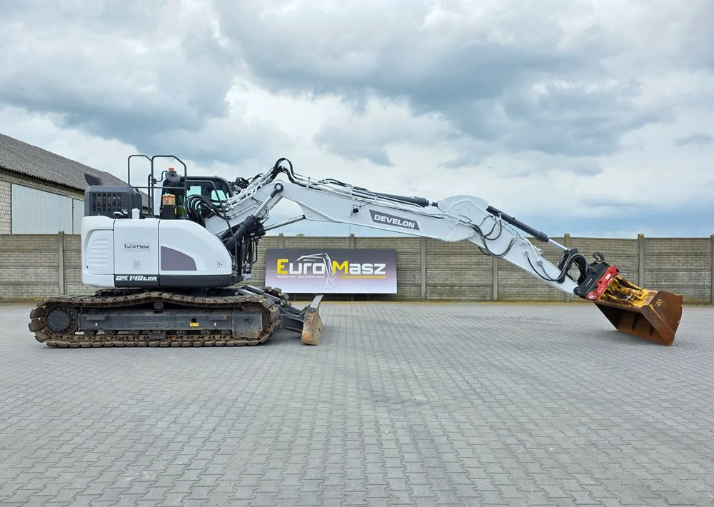 Doosan DX 140 LCR-7, 2023 ROK, 1030 MTH, OIL QUICK OQ65 - Vikšrinis ekskavatorius: foto 3 Doosan DX 140 LCR-7, 2023 ROK, 1030 MTH, OIL QUICK OQ65 - Vikšrinis ekskavatorius: foto 3