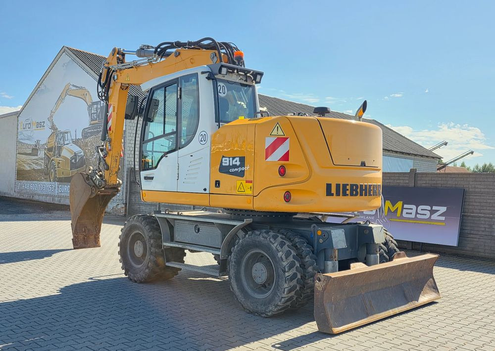 Liebherr A914 COMPACT, 2015 ROK, SW 48 szybkozłącze - Ratinis ekskavatorius: foto 3 Liebherr A914 COMPACT, 2015 ROK, SW 48 szybkozłącze - Ratinis ekskavatorius: foto 3