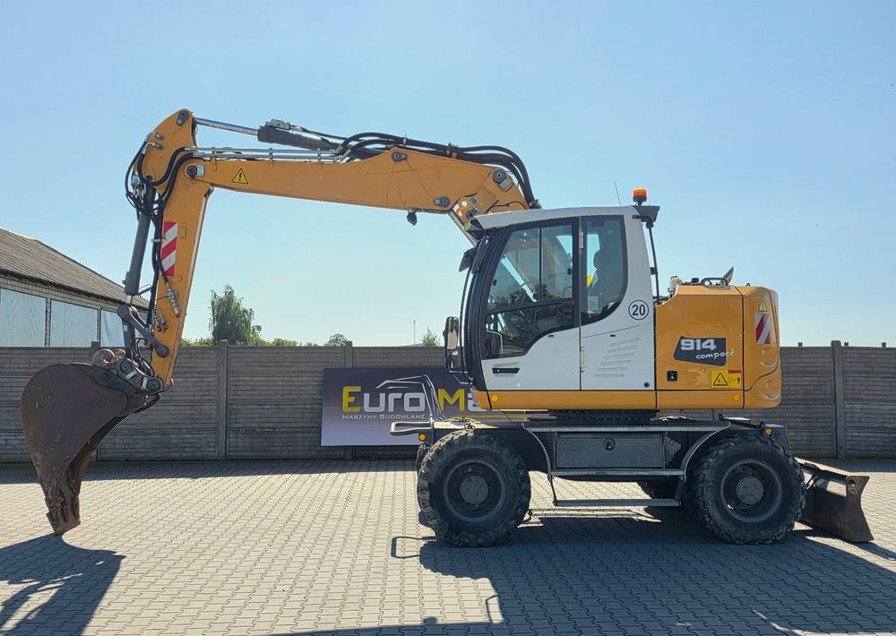 Liebherr A914 COMPACT, 2015 ROK, SW 48 szybkozłącze - Ratinis ekskavatorius: foto 2 Liebherr A914 COMPACT, 2015 ROK, SW 48 szybkozłącze - Ratinis ekskavatorius: foto 2