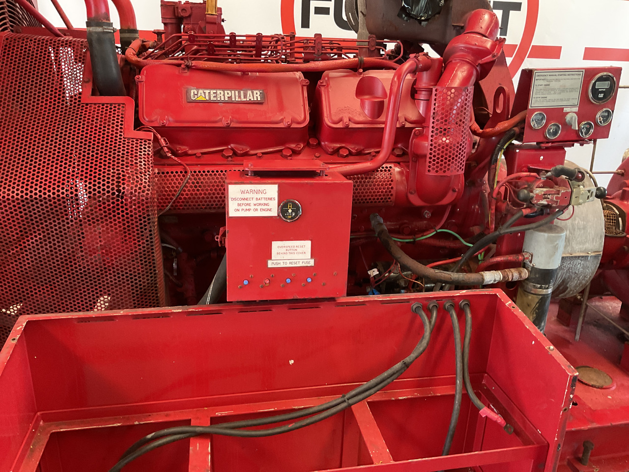Caterpillar 3412, power unit/waterpump (2) - Vandens siurblys: foto 5 Caterpillar 3412, power unit/waterpump (2) - Vandens siurblys: foto 5