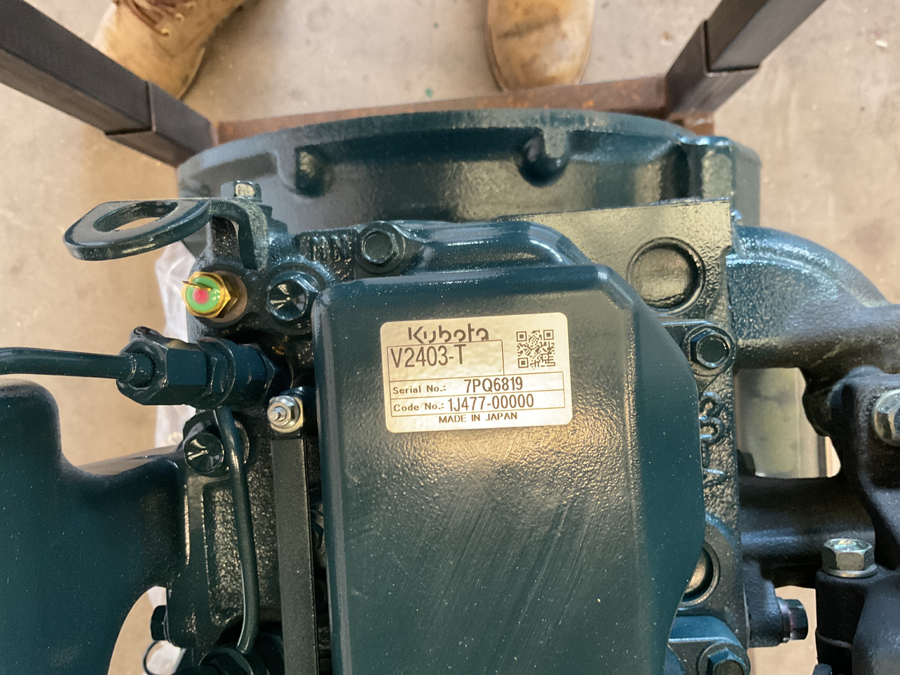 Kubota V2403T - Variklis: foto 5 Kubota V2403T - Variklis: foto 5