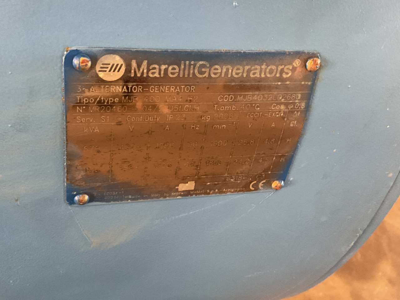 MTU 16V2000, 900KVA generatorset. Like brand new. Low standby hours - Elektrinis generatorius: foto 5 MTU 16V2000, 900KVA generatorset. Like brand new. Low standby hours - Elektrinis generatorius: foto 5