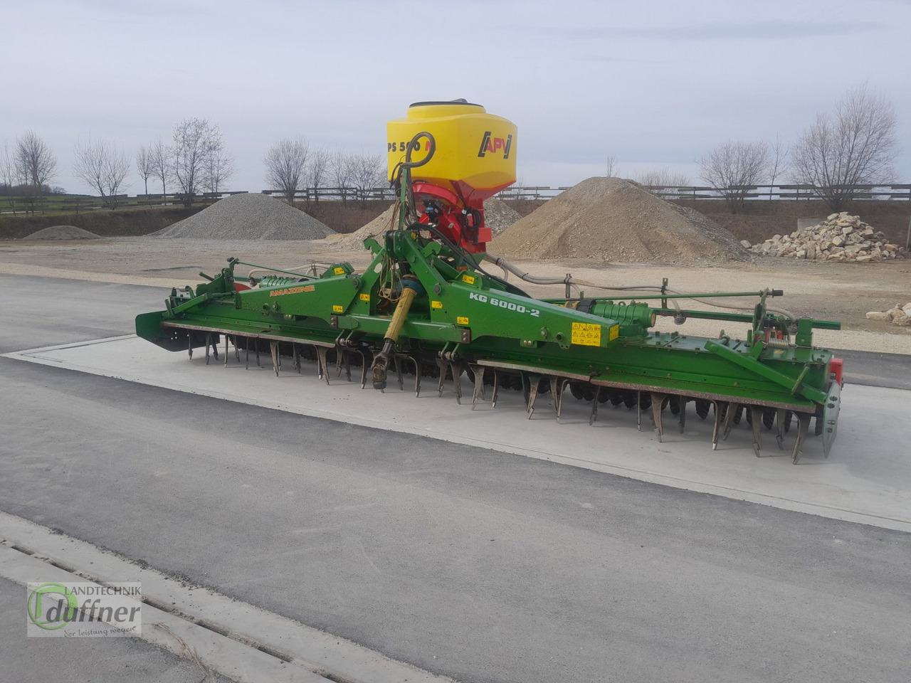 Amazone KG 6000-2 - Rotorinis kultivatorius: foto 1 Amazone KG 6000-2 - Rotorinis kultivatorius: foto 1