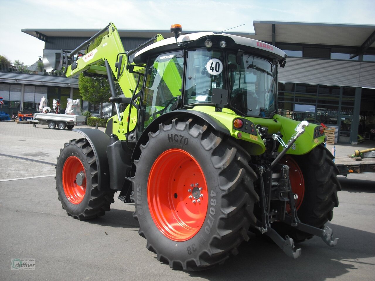 CLAAS Arion 420 Panoramic - Traktorius: foto 4 CLAAS Arion 420 Panoramic - Traktorius: foto 4