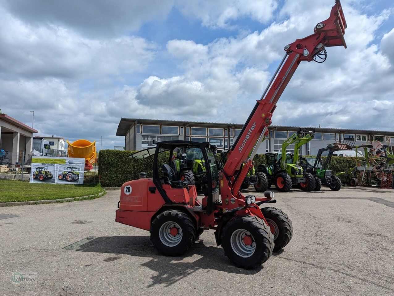 Schäffer 460 T - Teleskopinis ratinis krautuvas, Šarnyrinis krautuvas: foto 1 Schäffer 460 T - Teleskopinis ratinis krautuvas, Šarnyrinis krautuvas: foto 1