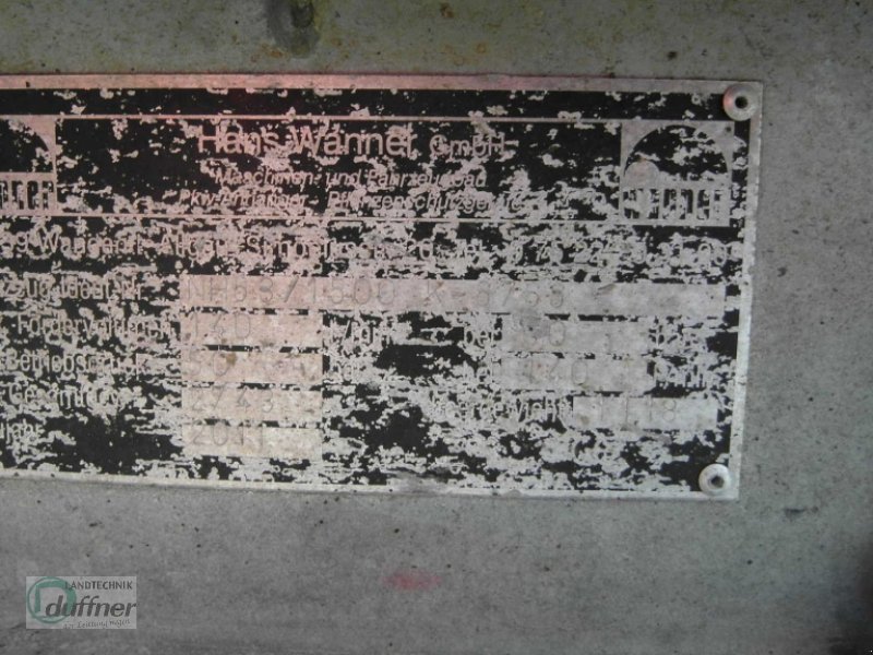 Wanner N1500 - Prikabinamas purkštuvas: foto 5 Wanner N1500 - Prikabinamas purkštuvas: foto 5