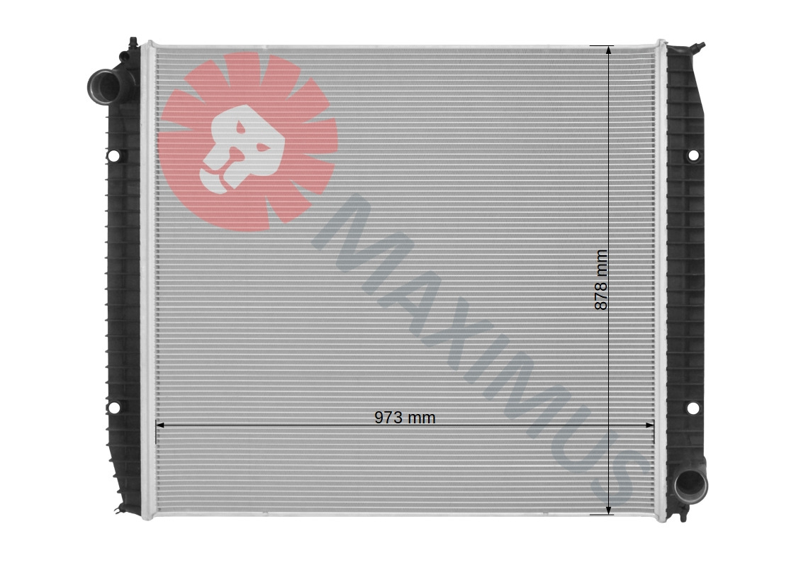 MERCEDES-BENZ EVOBUS TOURISMO TRAVEGO - Radiatorius - Autobusas: foto 2 MERCEDES-BENZ EVOBUS TOURISMO TRAVEGO - Radiatorius - Autobusas: foto 2